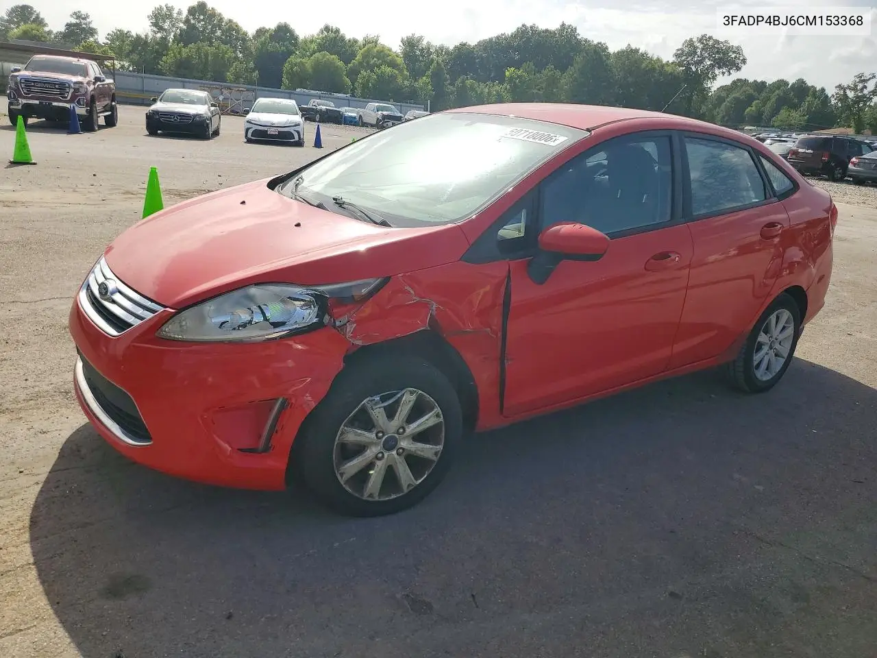 2012 Ford Fiesta Se VIN: 3FADP4BJ6CM153368 Lot: 60718006