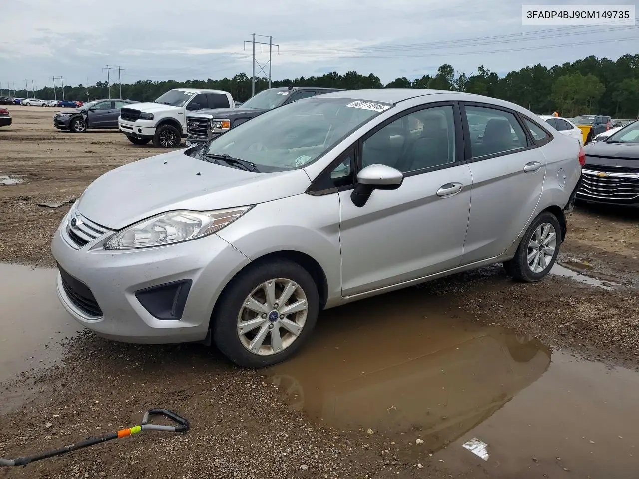 2012 Ford Fiesta Se VIN: 3FADP4BJ9CM149735 Lot: 60771046