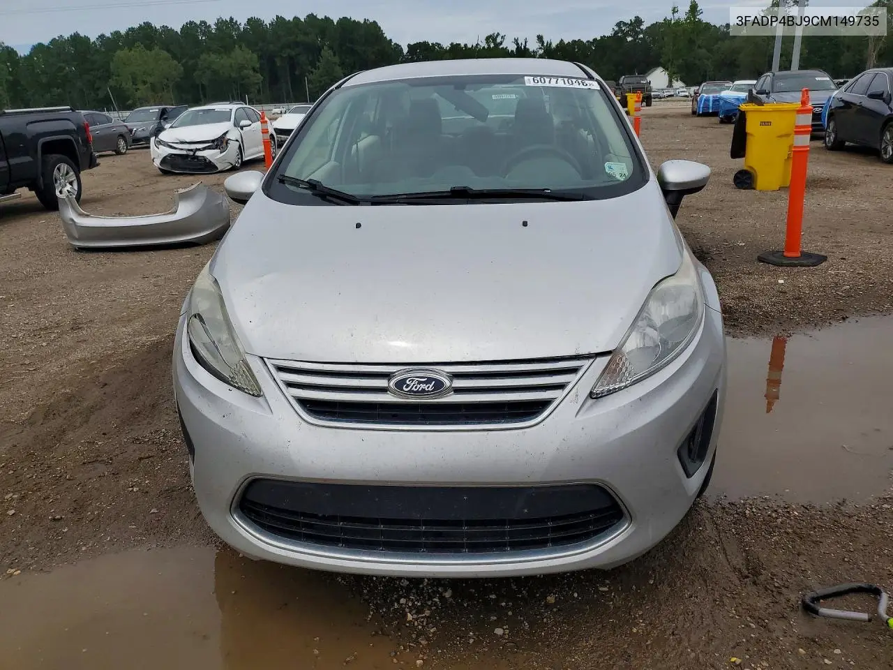 2012 Ford Fiesta Se VIN: 3FADP4BJ9CM149735 Lot: 60771046