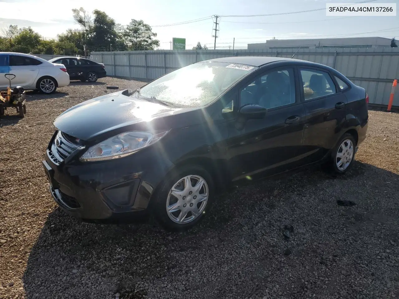 3FADP4AJ4CM137266 2012 Ford Fiesta S