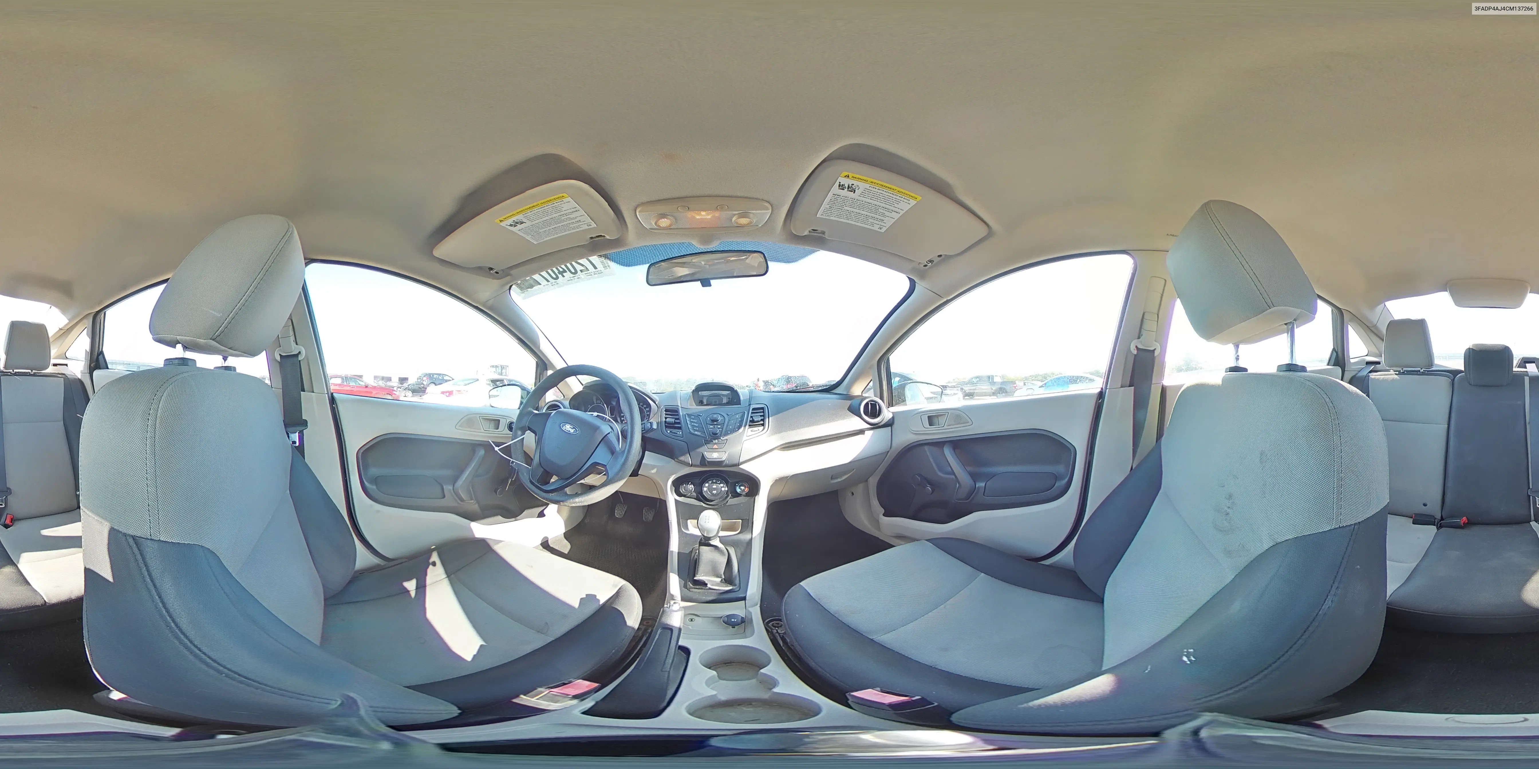 3FADP4AJ4CM137266 2012 Ford Fiesta S