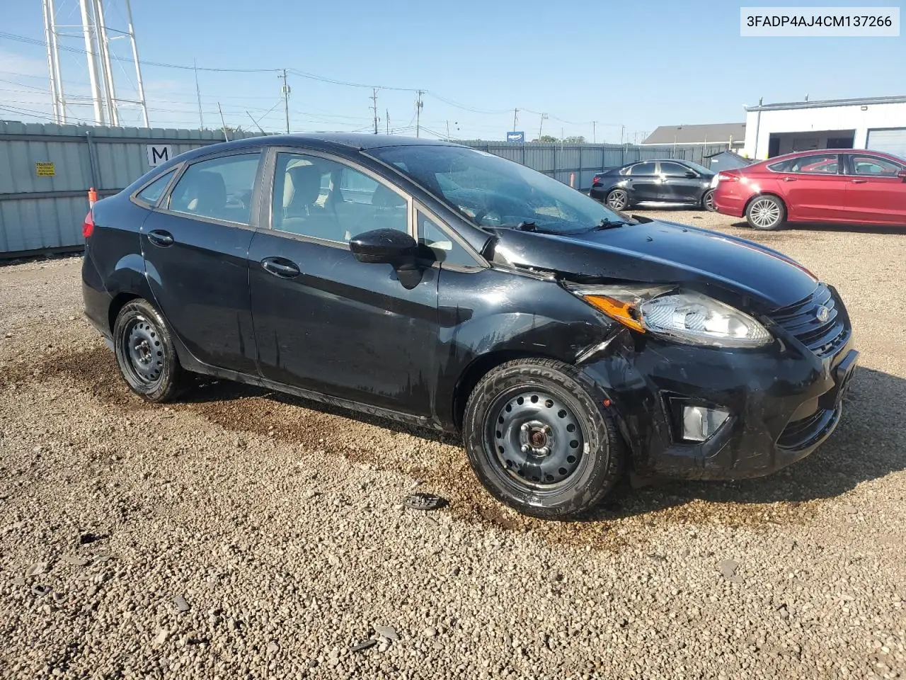 3FADP4AJ4CM137266 2012 Ford Fiesta S