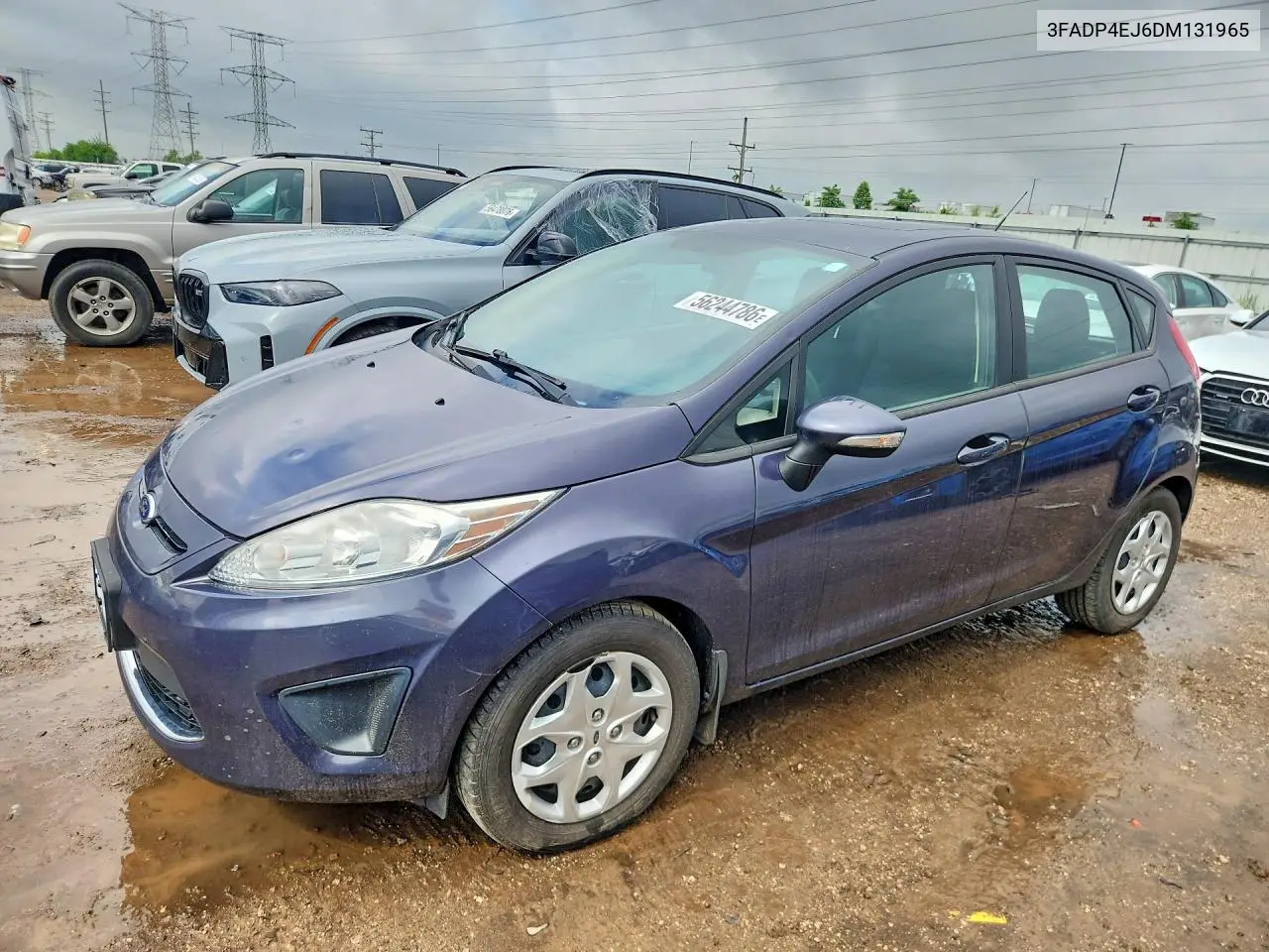 2013 Ford Fiesta Se VIN: 3FADP4EJ6DM131965 Lot: 56244786