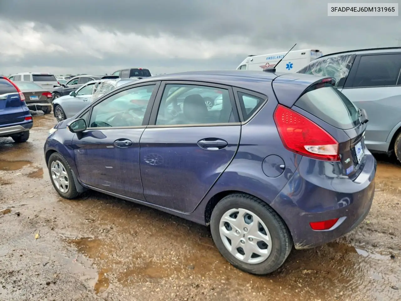 2013 Ford Fiesta Se VIN: 3FADP4EJ6DM131965 Lot: 56244786