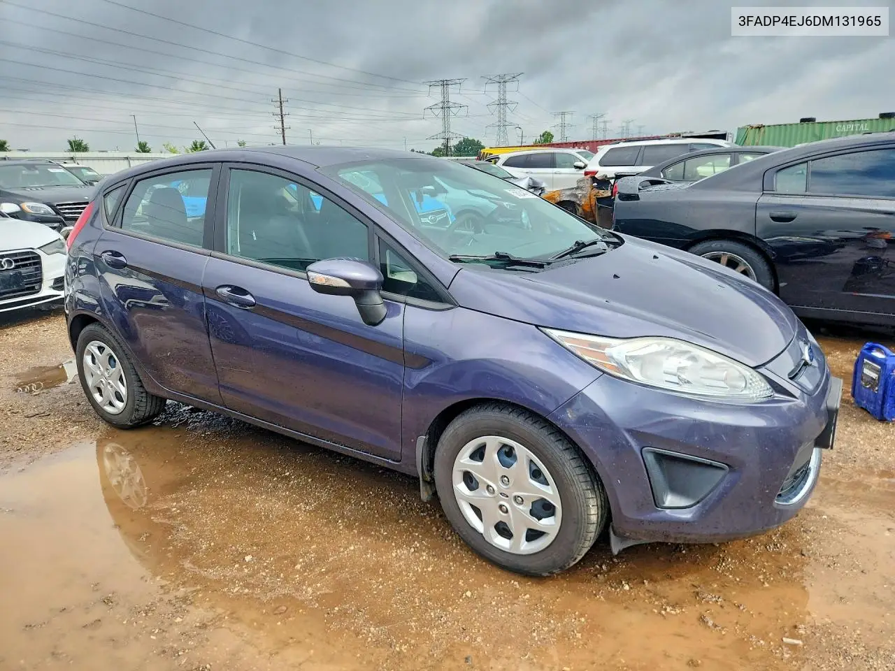 2013 Ford Fiesta Se VIN: 3FADP4EJ6DM131965 Lot: 56244786