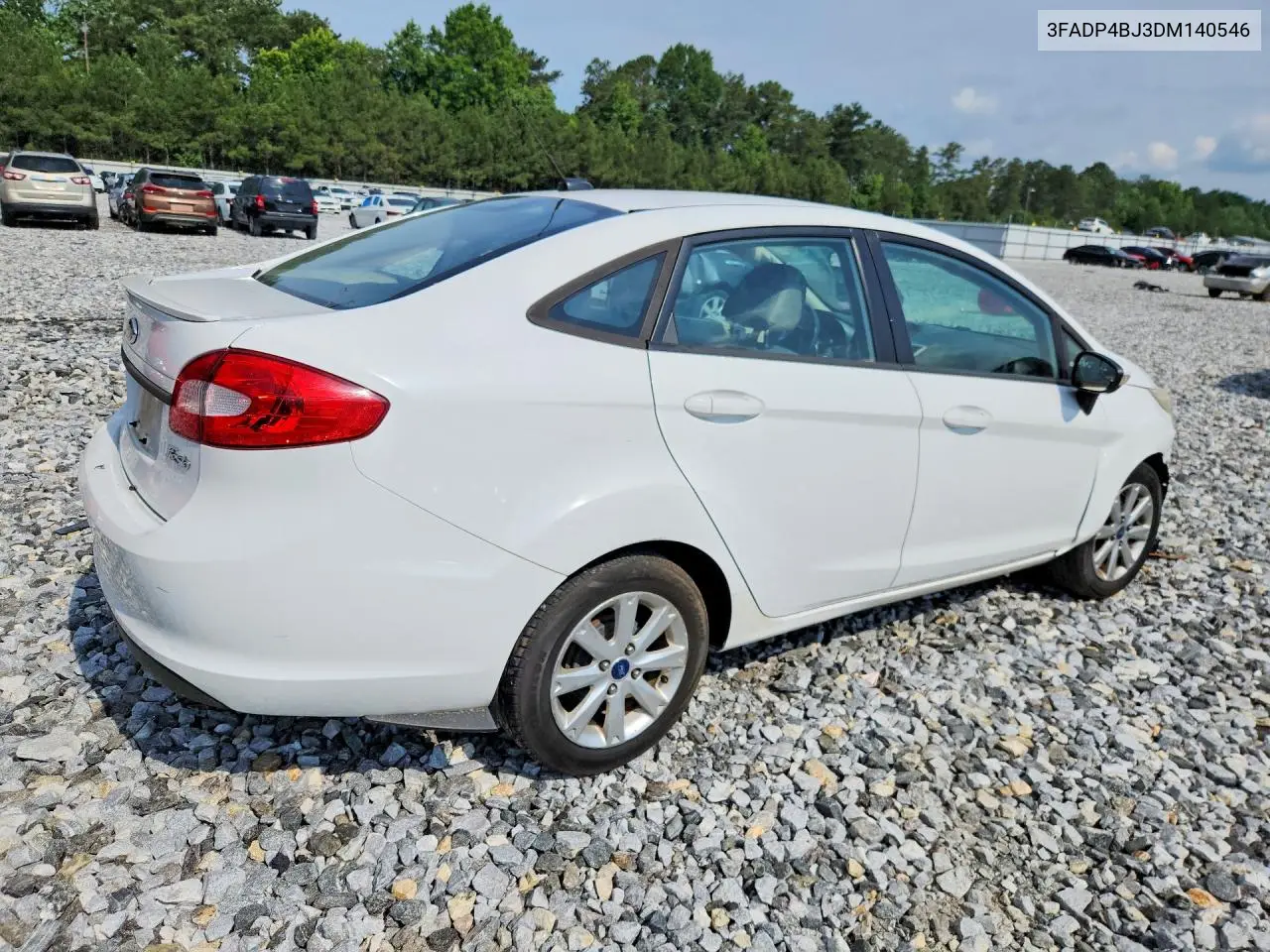 2013 Ford Fiesta Se VIN: 3FADP4BJ3DM140546 Lot: 57291886