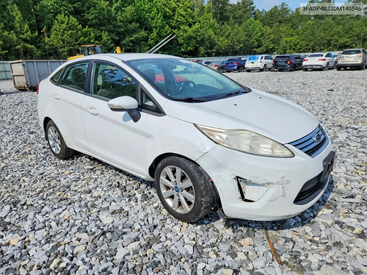 2013 Ford Fiesta Se VIN: 3FADP4BJ3DM140546 Lot: 57291886