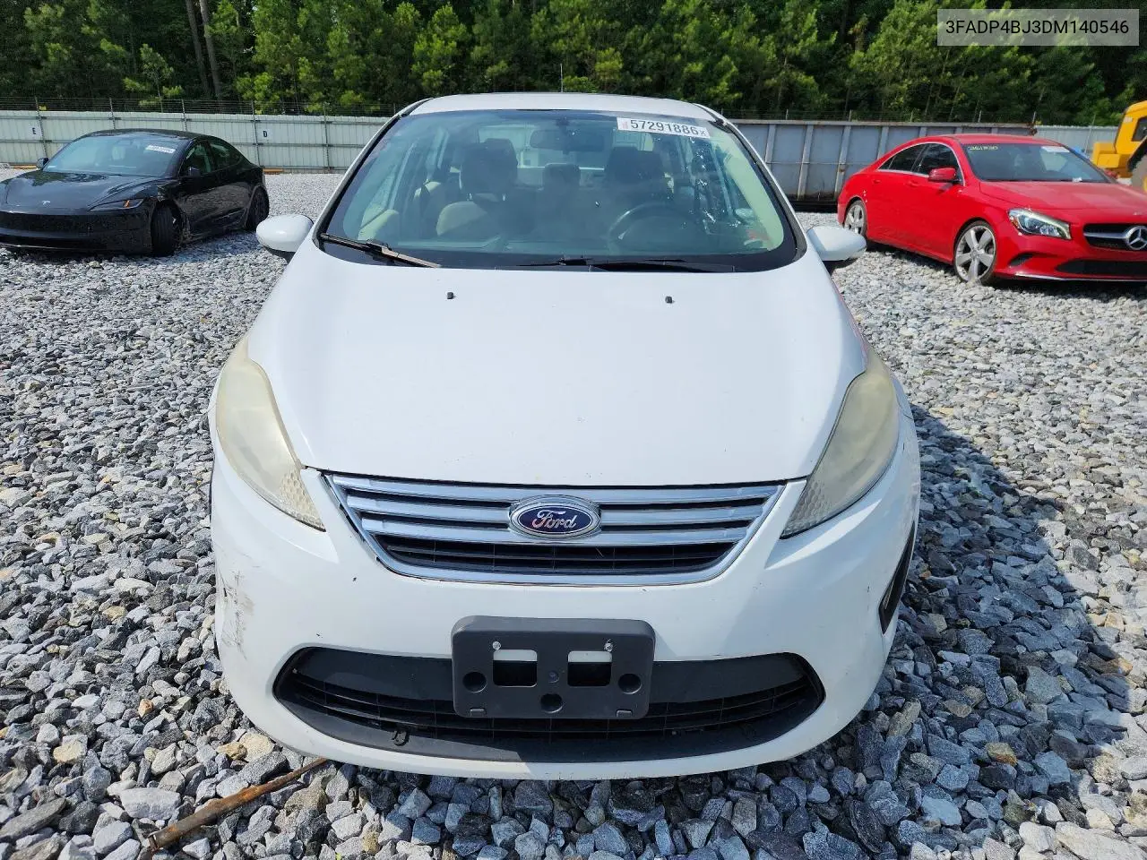2013 Ford Fiesta Se VIN: 3FADP4BJ3DM140546 Lot: 57291886
