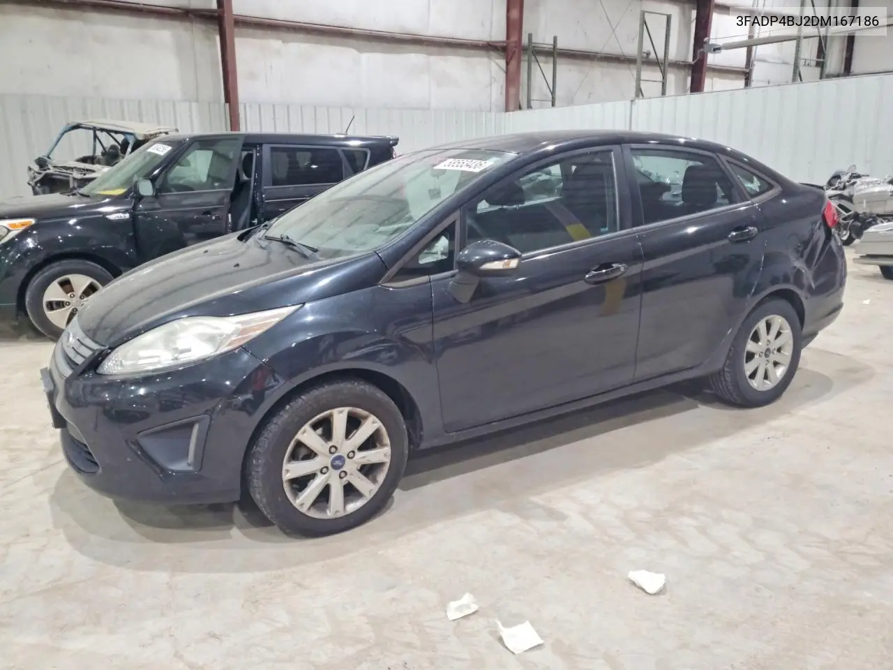 2013 Ford Fiesta Se VIN: 3FADP4BJ2DM167186 Lot: 58553436