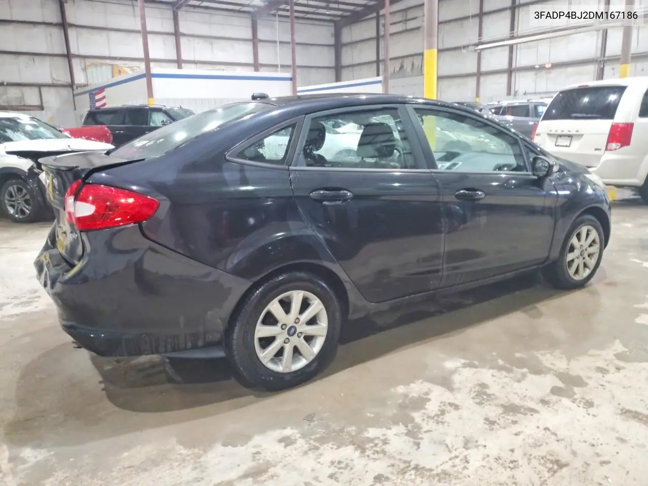 2013 Ford Fiesta Se VIN: 3FADP4BJ2DM167186 Lot: 58553436