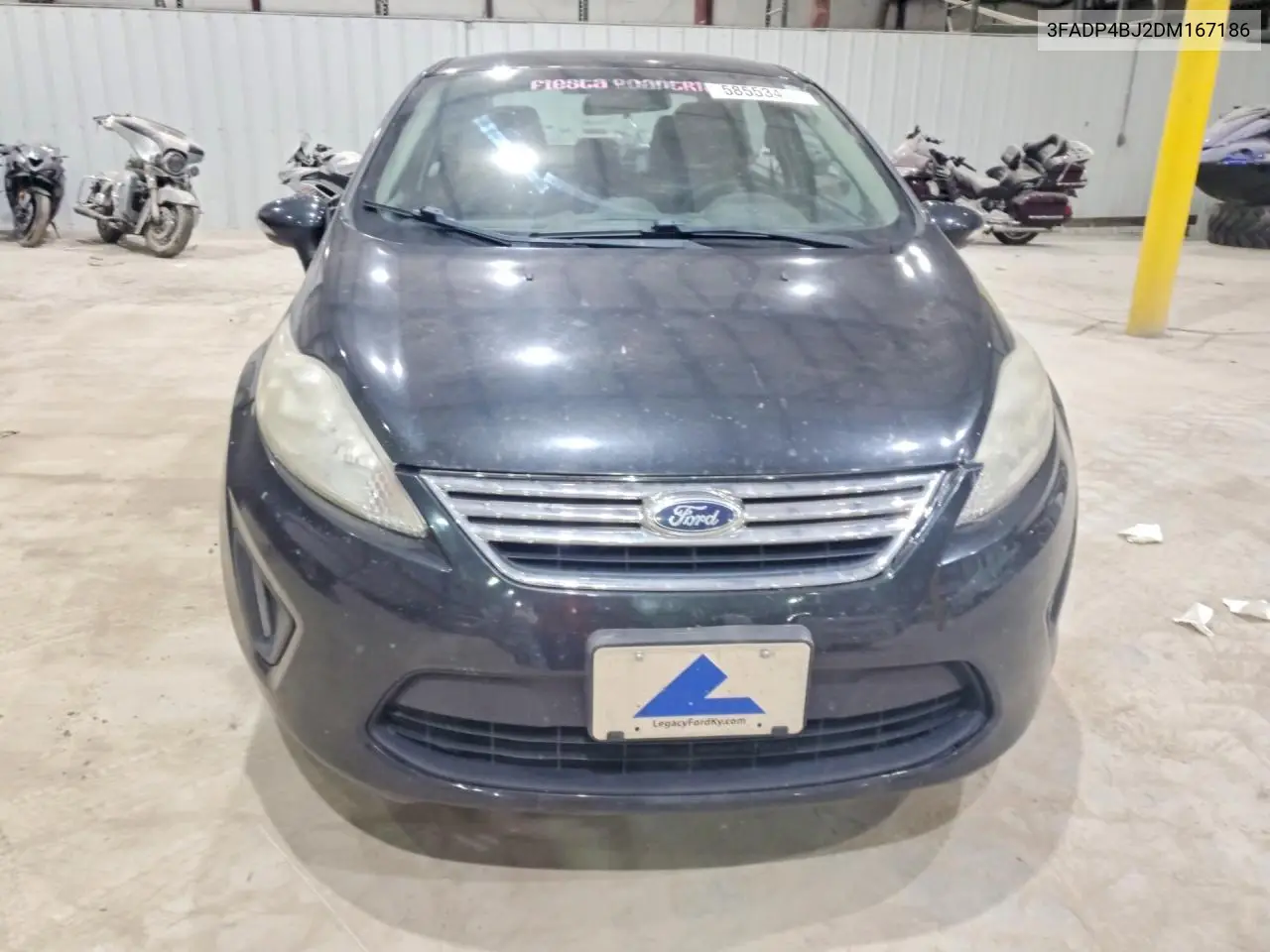 2013 Ford Fiesta Se VIN: 3FADP4BJ2DM167186 Lot: 58553436