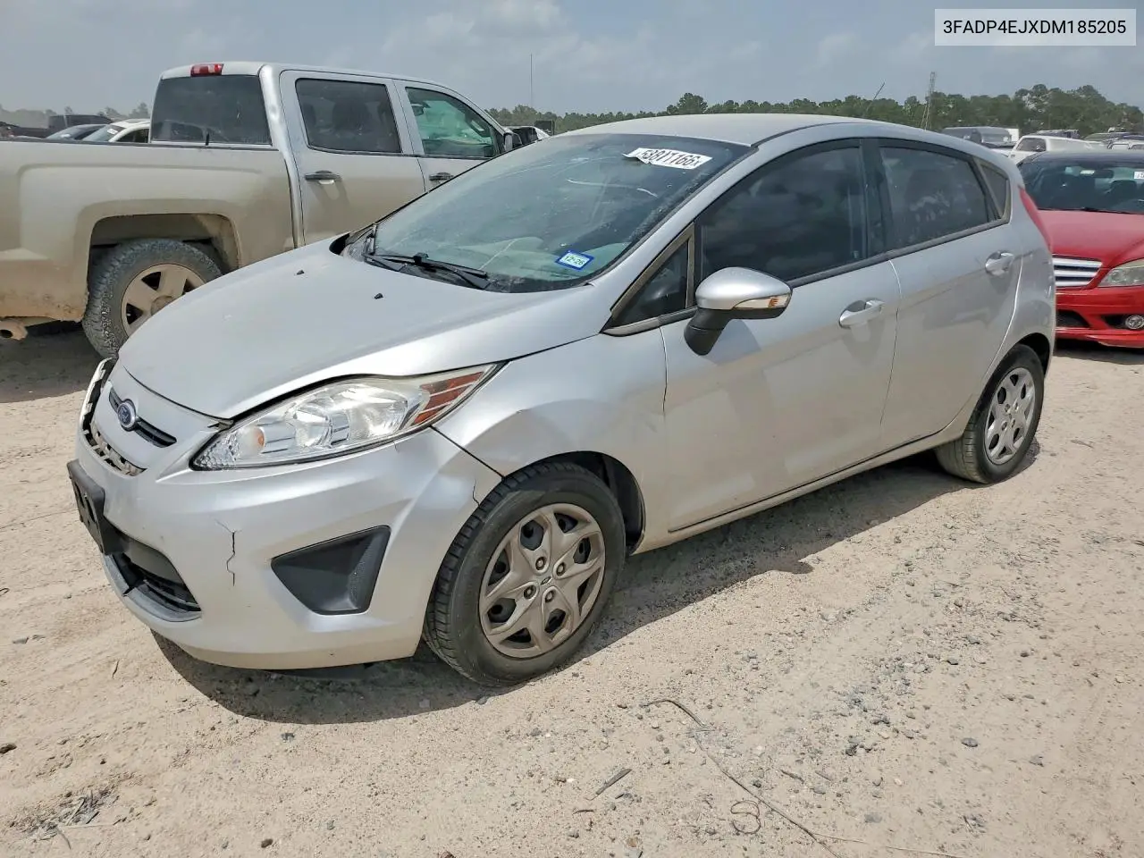 2013 Ford Fiesta S VIN: 3FADP4EJXDM185205 Lot: 58811166