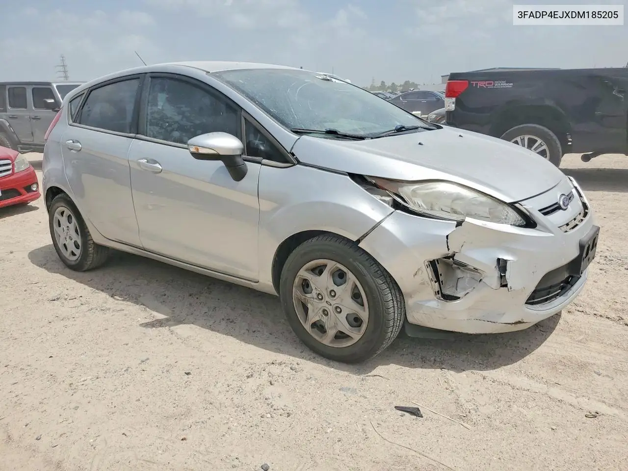 2013 Ford Fiesta S VIN: 3FADP4EJXDM185205 Lot: 58811166