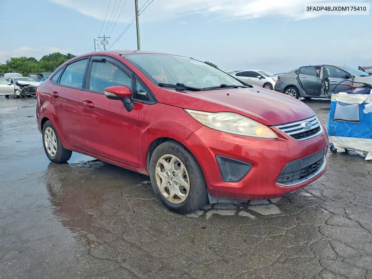 2013 Ford Fiesta Se VIN: 3FADP4BJXDM175410 Lot: 60067516