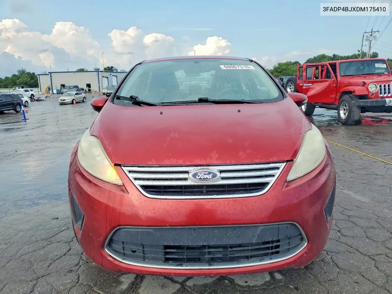 2013 Ford Fiesta Se VIN: 3FADP4BJXDM175410 Lot: 60067516