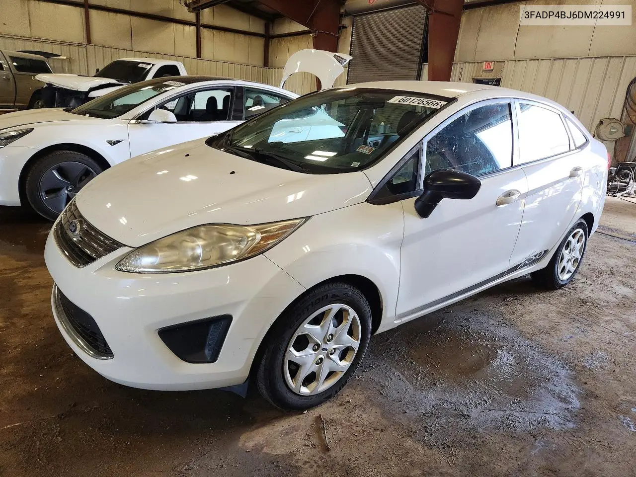 2013 Ford Fiesta Se VIN: 3FADP4BJ6DM224991 Lot: 60125566