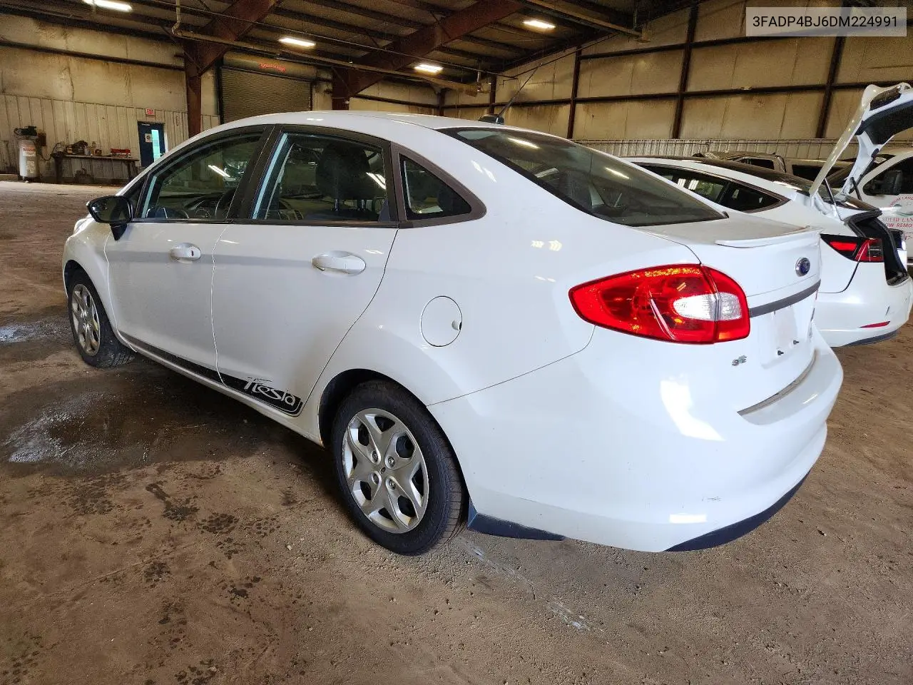 2013 Ford Fiesta Se VIN: 3FADP4BJ6DM224991 Lot: 60125566