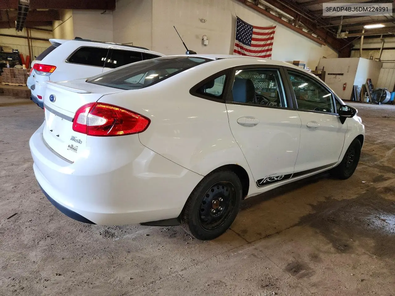 2013 Ford Fiesta Se VIN: 3FADP4BJ6DM224991 Lot: 60125566