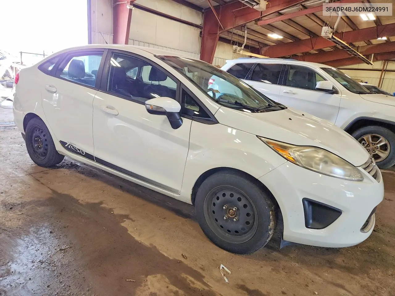 2013 Ford Fiesta Se VIN: 3FADP4BJ6DM224991 Lot: 60125566