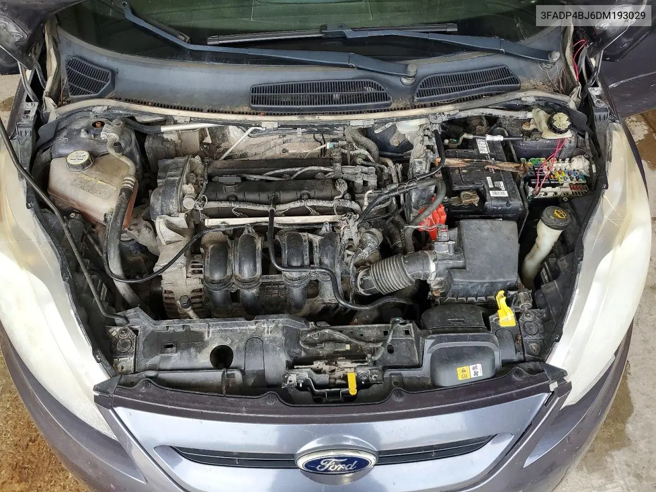 2013 Ford Fiesta Se VIN: 3FADP4BJ6DM193029 Lot: 60308466