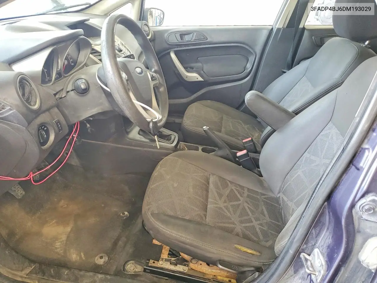 2013 Ford Fiesta Se VIN: 3FADP4BJ6DM193029 Lot: 60308466