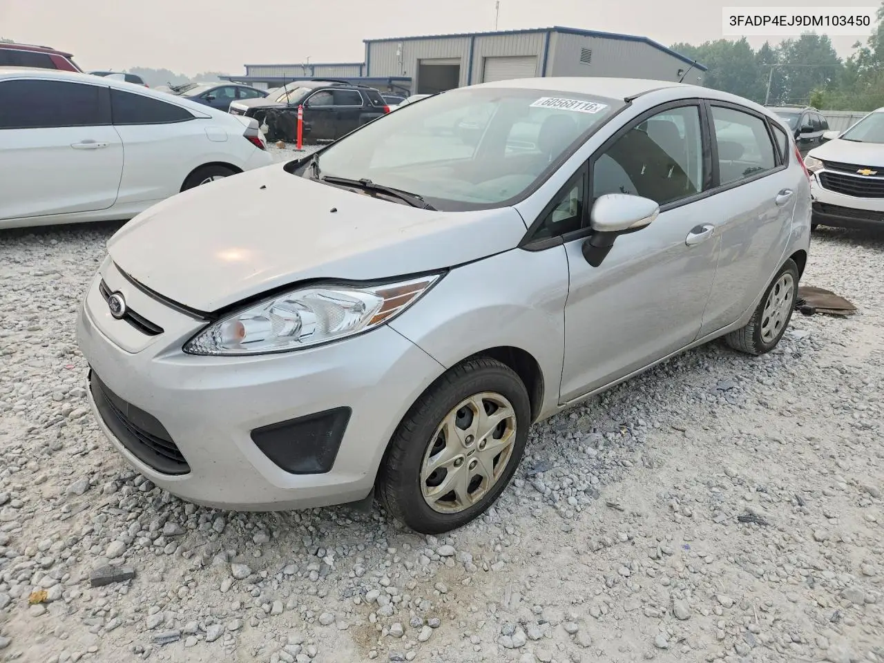 2013 Ford Fiesta Se VIN: 3FADP4EJ9DM103450 Lot: 60568116
