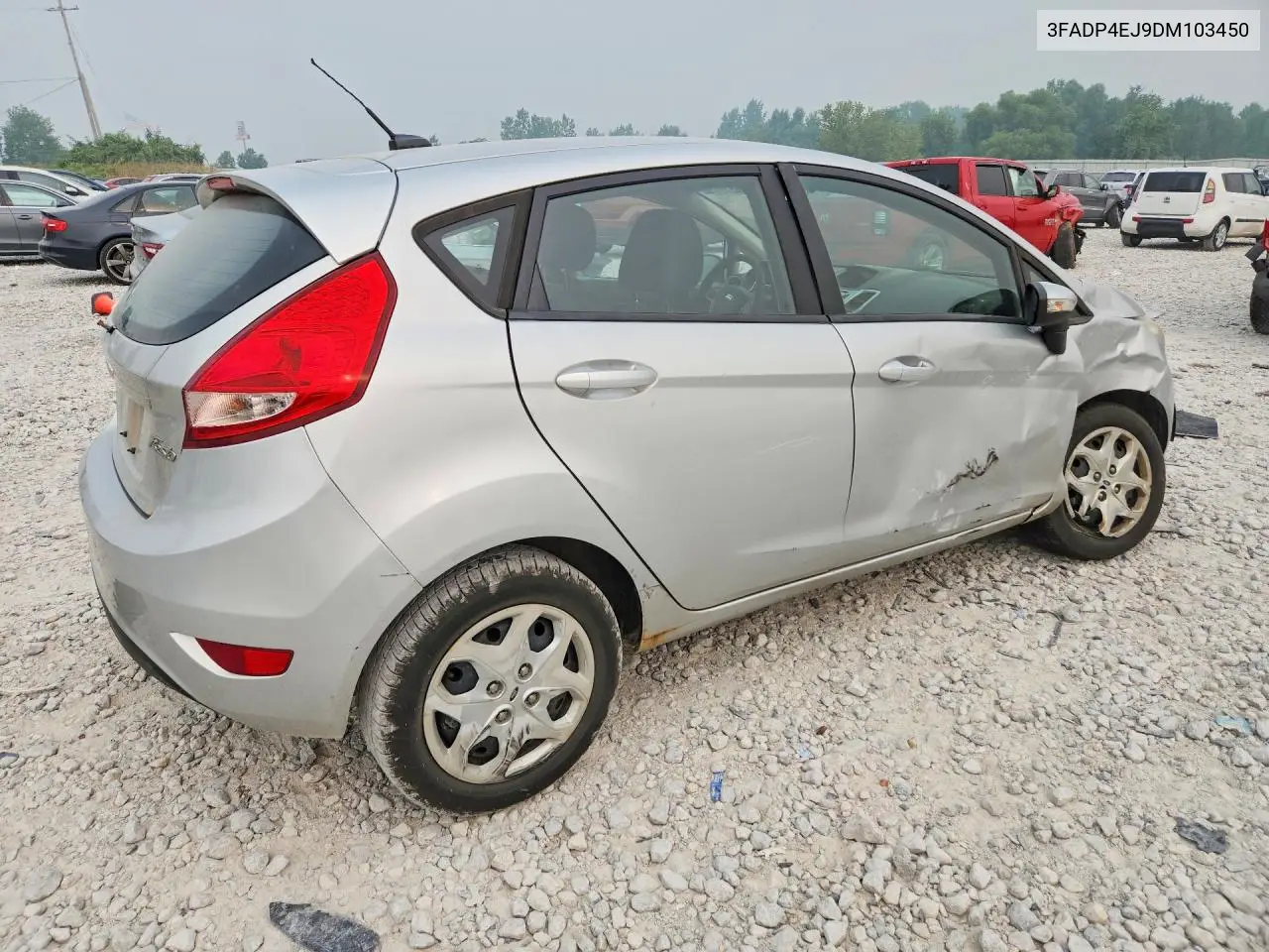 2013 Ford Fiesta Se VIN: 3FADP4EJ9DM103450 Lot: 60568116