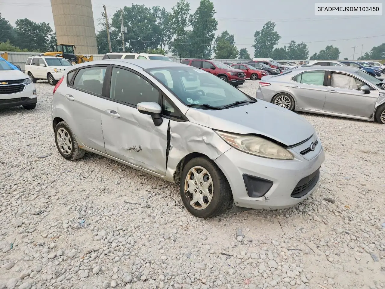 2013 Ford Fiesta Se VIN: 3FADP4EJ9DM103450 Lot: 60568116