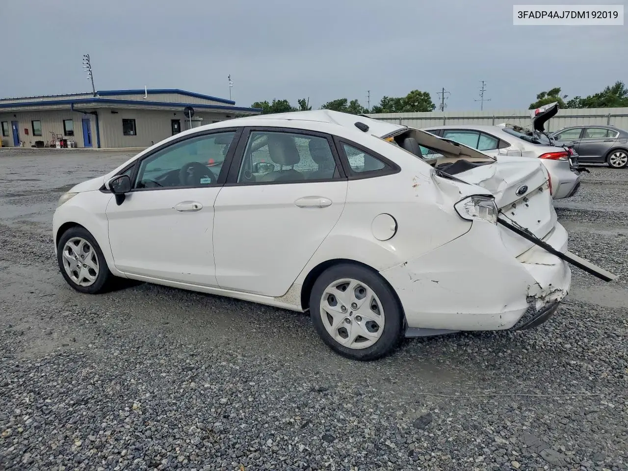 2013 Ford Fiesta S VIN: 3FADP4AJ7DM192019 Lot: 60701496