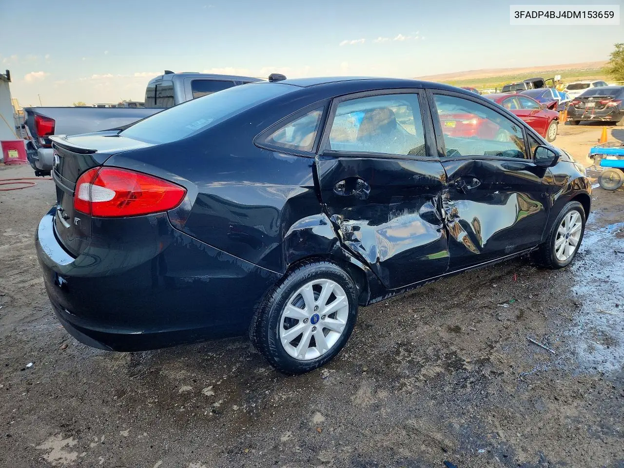 2013 Ford Fiesta Se VIN: 3FADP4BJ4DM153659 Lot: 60868376