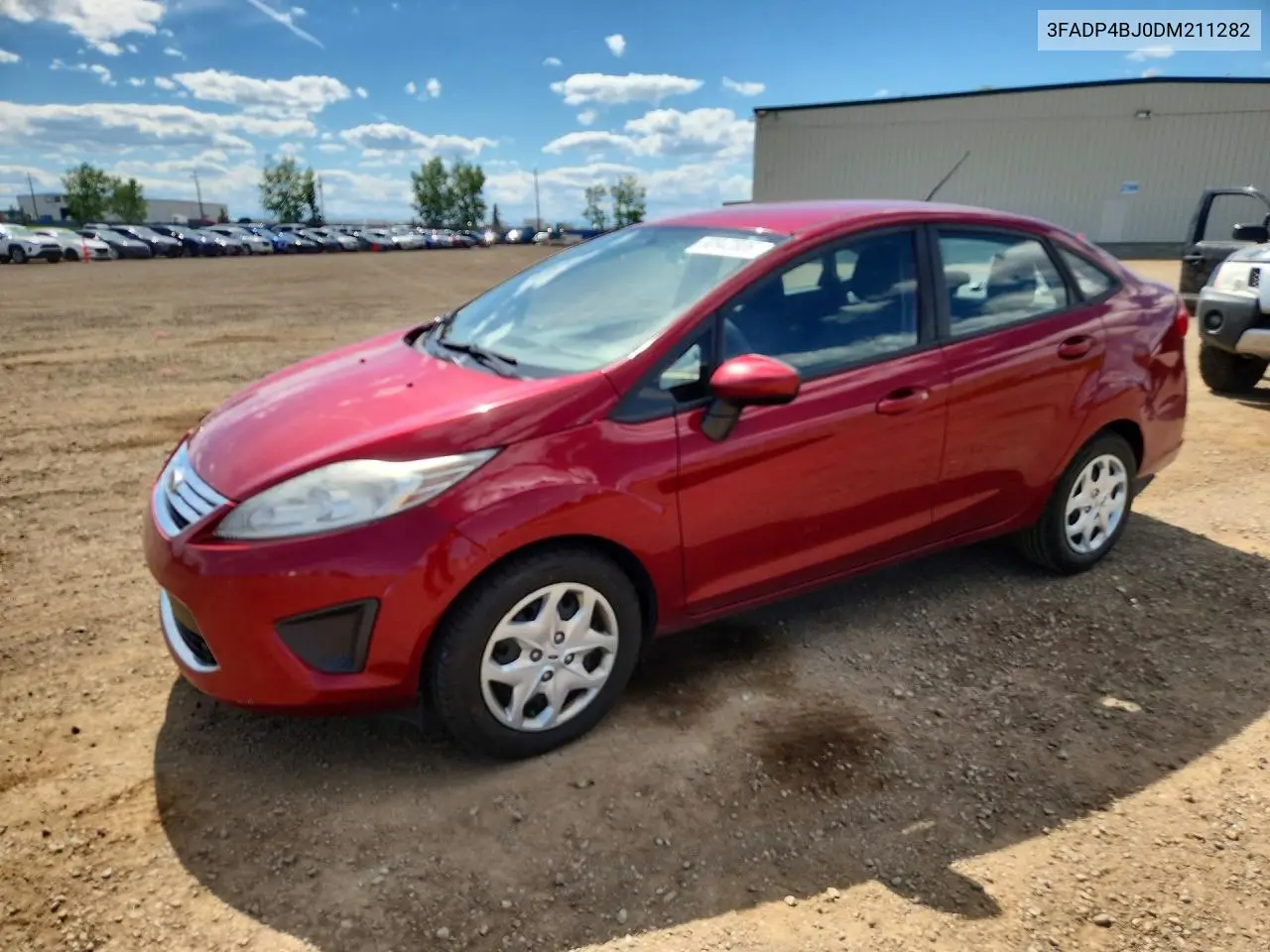 2013 Ford Fiesta Se VIN: 3FADP4BJ0DM211282 Lot: 60943806