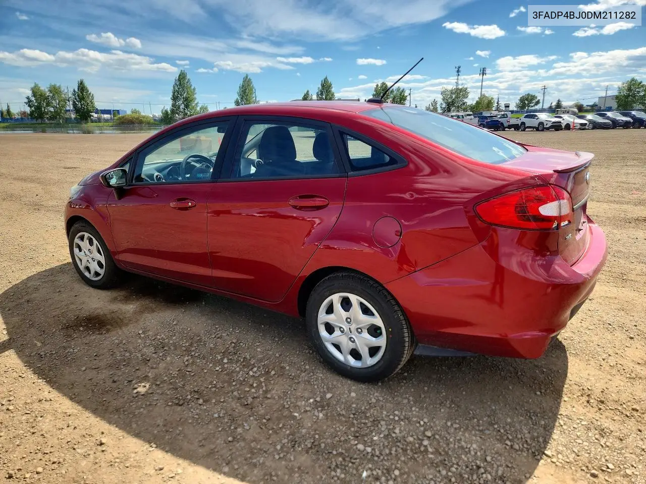 2013 Ford Fiesta Se VIN: 3FADP4BJ0DM211282 Lot: 60943806