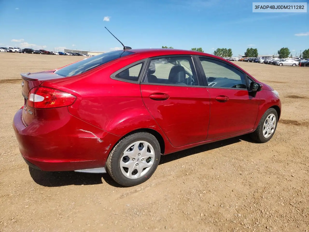 2013 Ford Fiesta Se VIN: 3FADP4BJ0DM211282 Lot: 60943806