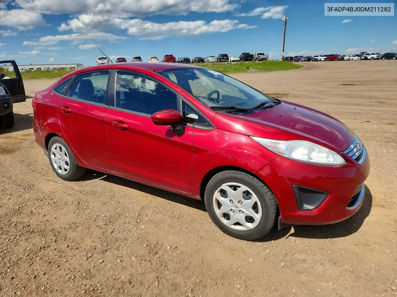 2013 Ford Fiesta Se VIN: 3FADP4BJ0DM211282 Lot: 60943806