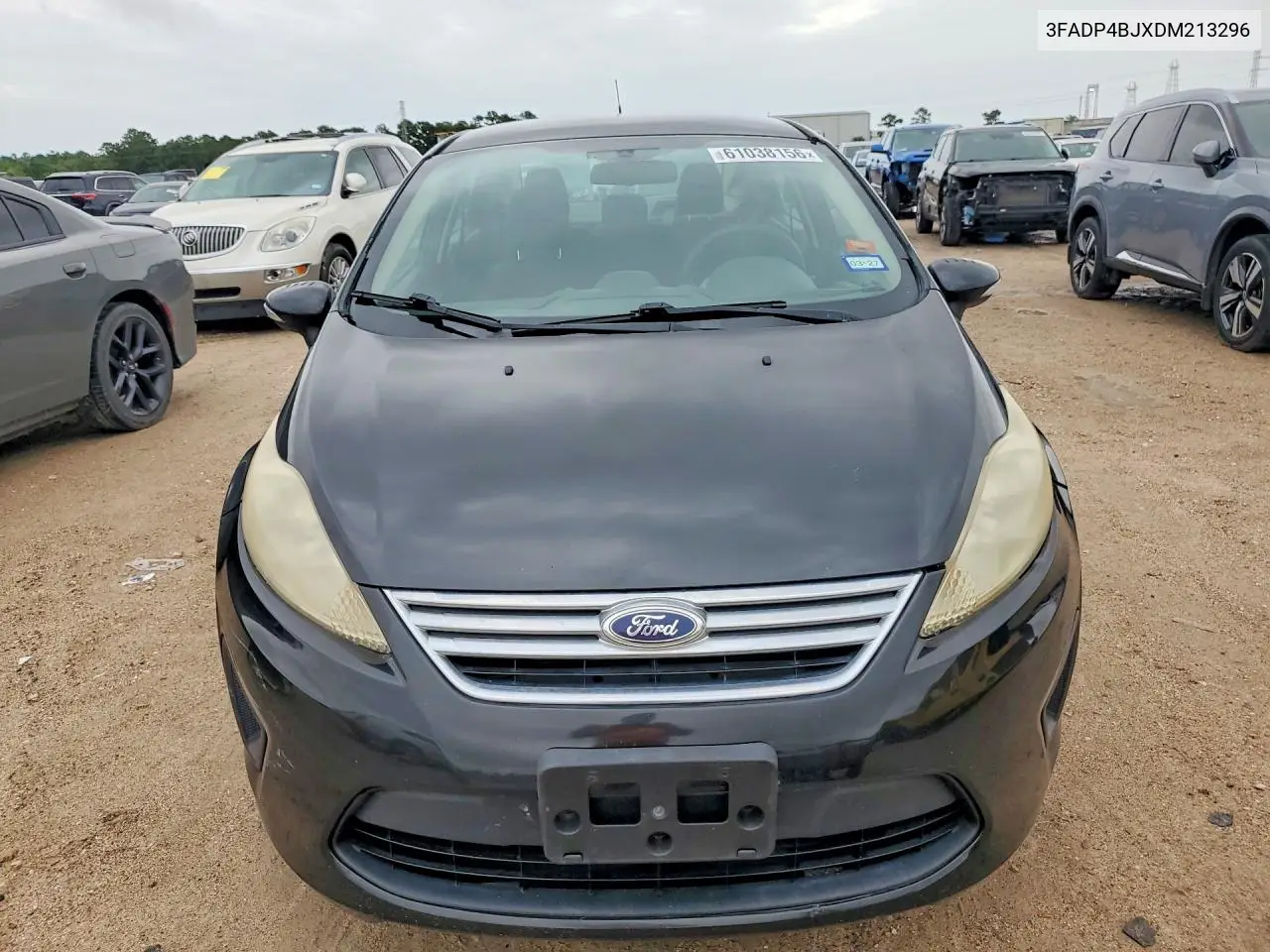 2013 Ford Fiesta Se VIN: 3FADP4BJXDM213296 Lot: 61038156