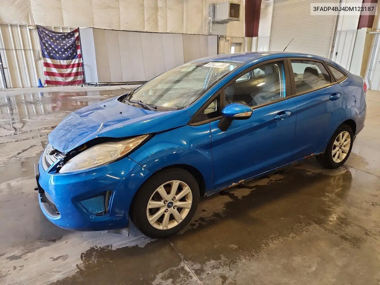 2013 Ford Fiesta Se VIN: 3FADP4BJ4DM123187 Lot: 61129686
