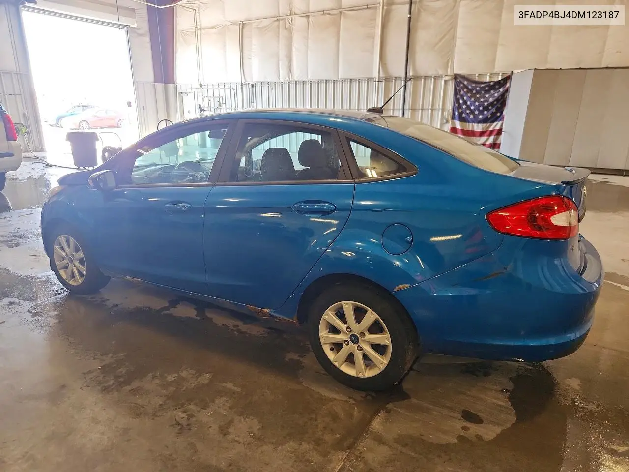 2013 Ford Fiesta Se VIN: 3FADP4BJ4DM123187 Lot: 61129686