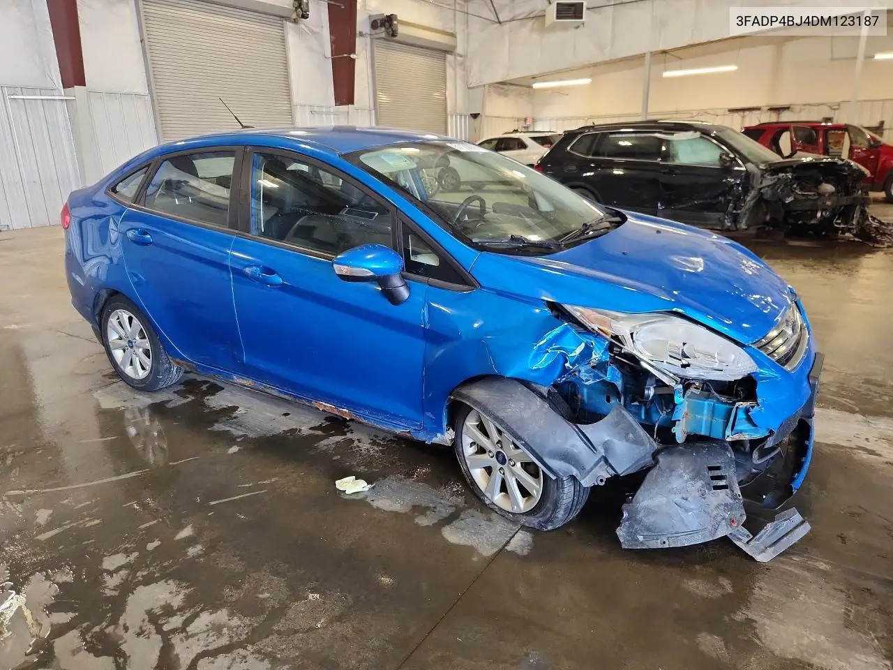 2013 Ford Fiesta Se VIN: 3FADP4BJ4DM123187 Lot: 61129686