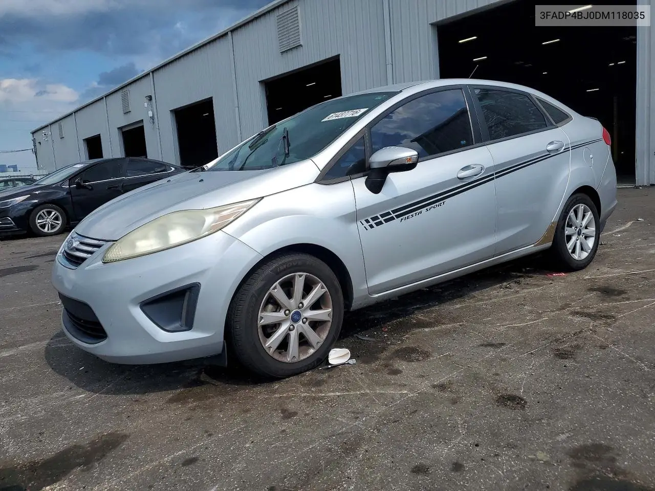 2013 Ford Fiesta Se VIN: 3FADP4BJ0DM118035 Lot: 61437716
