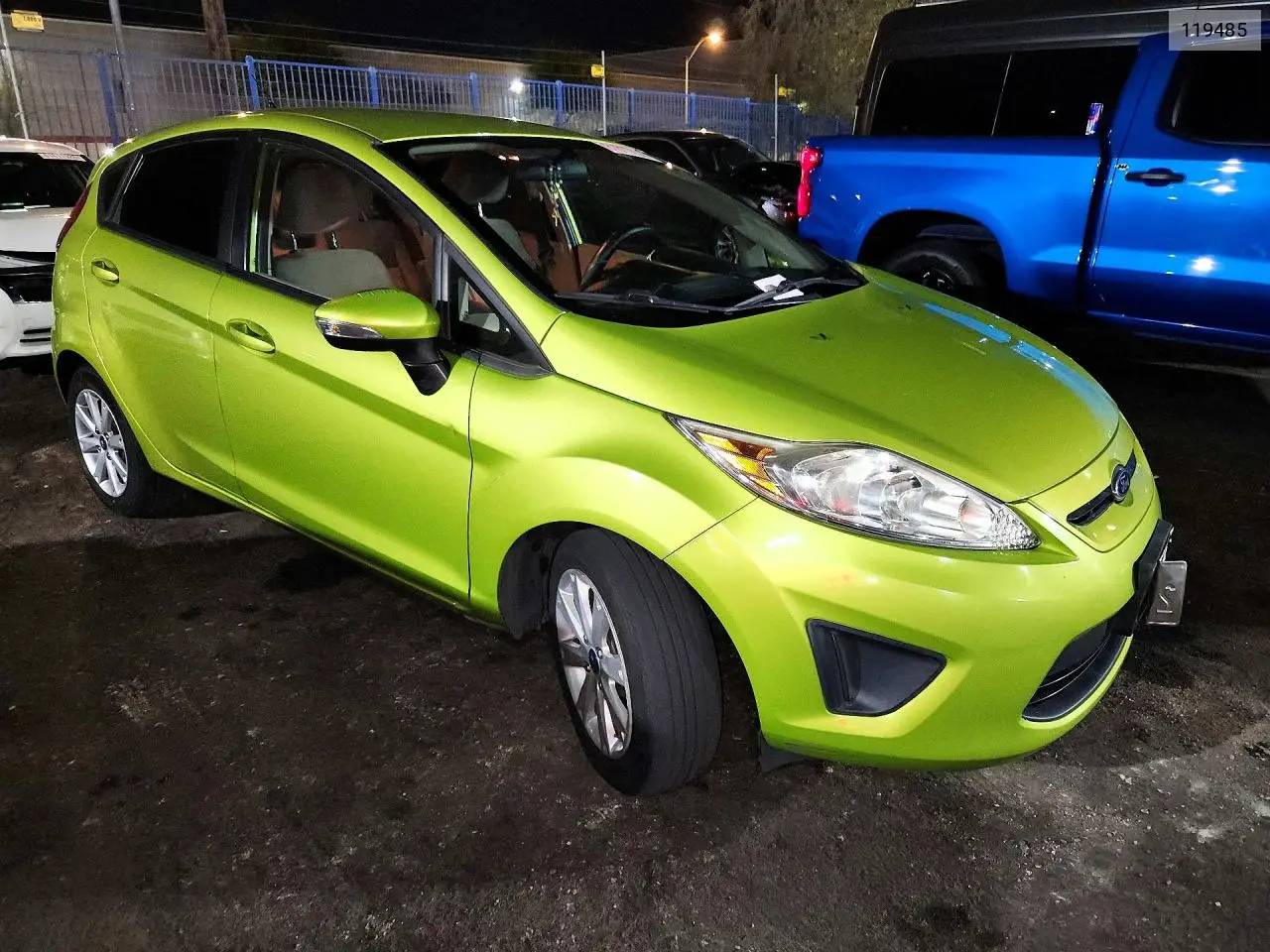 2013 Ford Fiesta Se VIN: 119485 Lot: 61813736