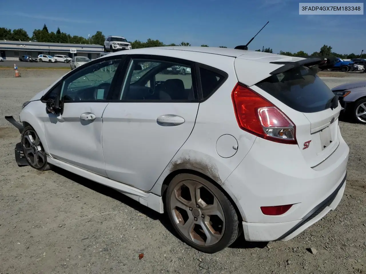 2014 Ford Fiesta St VIN: 3FADP4GX7EM183348 Lot: 58642415