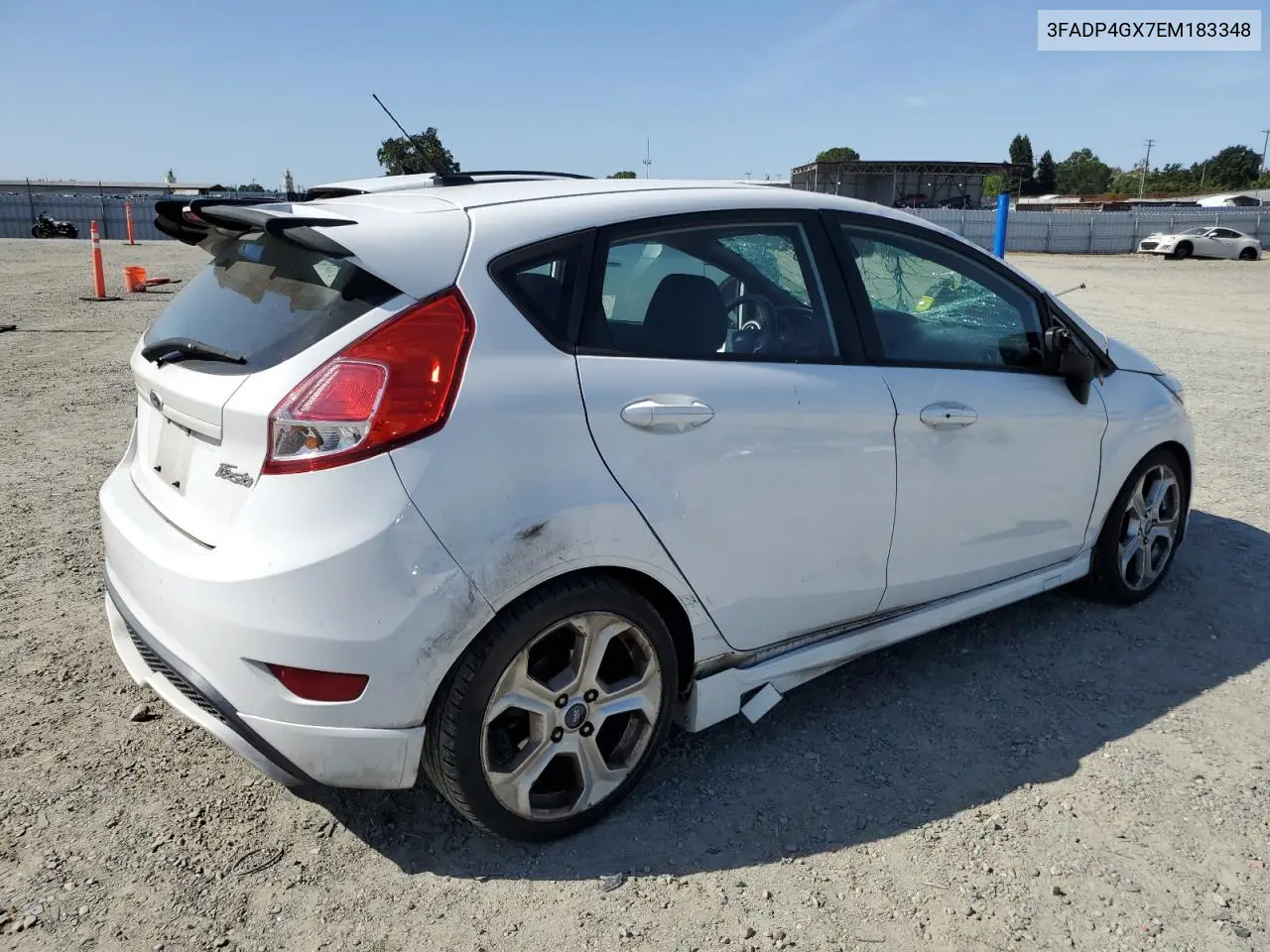 2014 Ford Fiesta St VIN: 3FADP4GX7EM183348 Lot: 58642415