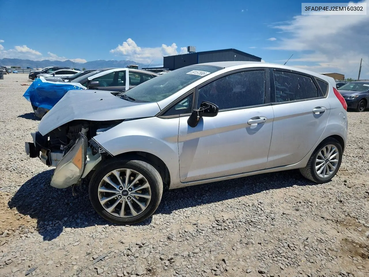 2014 Ford Fiesta Se VIN: 3FADP4EJ2EM160302 Lot: 59157586