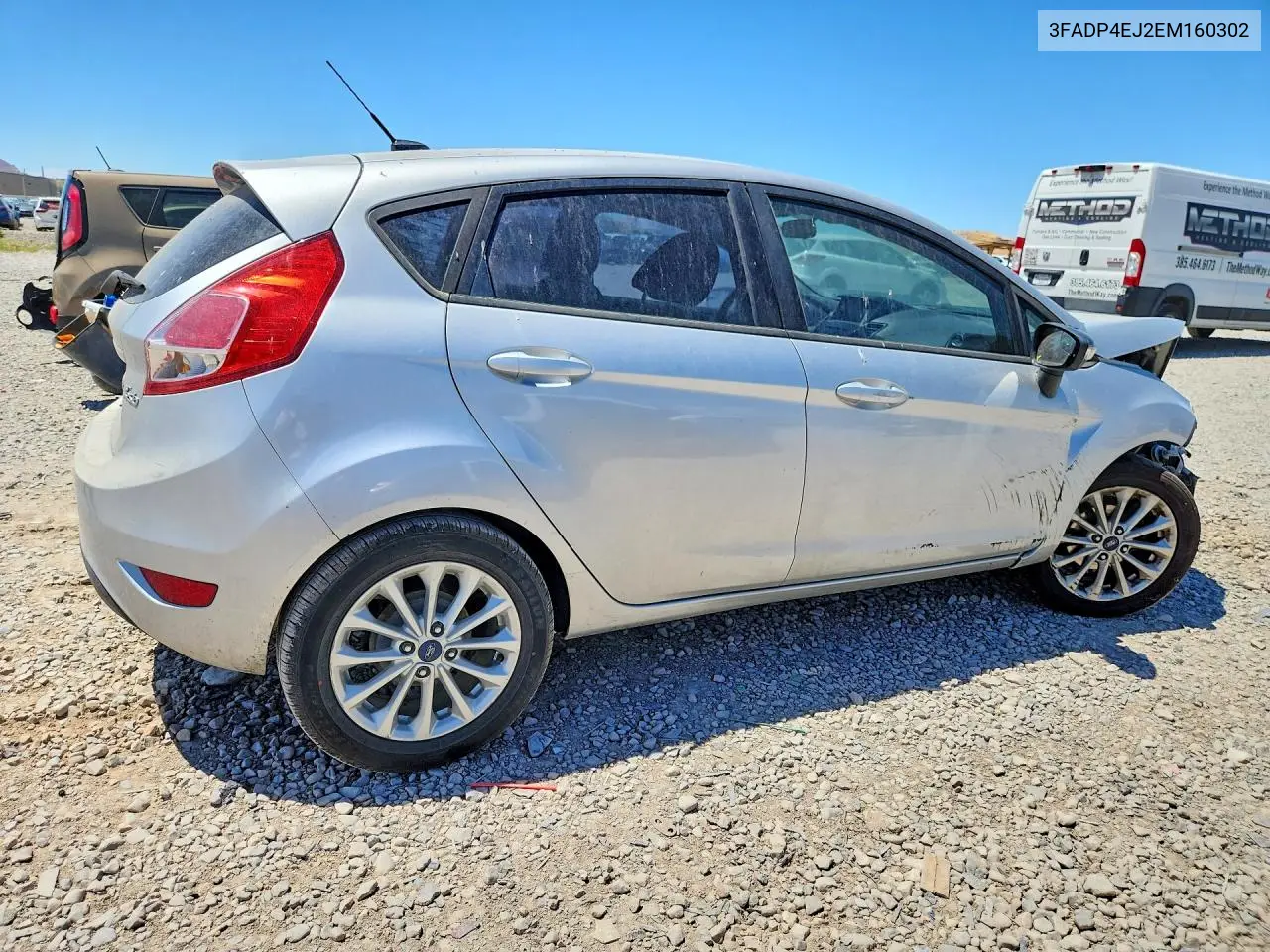 2014 Ford Fiesta Se VIN: 3FADP4EJ2EM160302 Lot: 59157586
