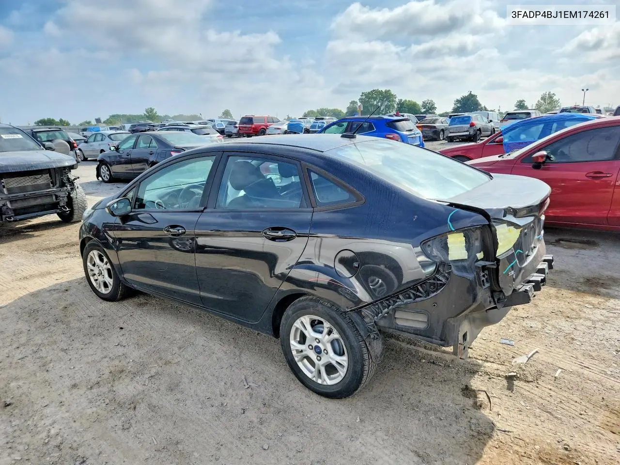 2014 Ford Fiesta Se VIN: 3FADP4BJ1EM174261 Lot: 59951926