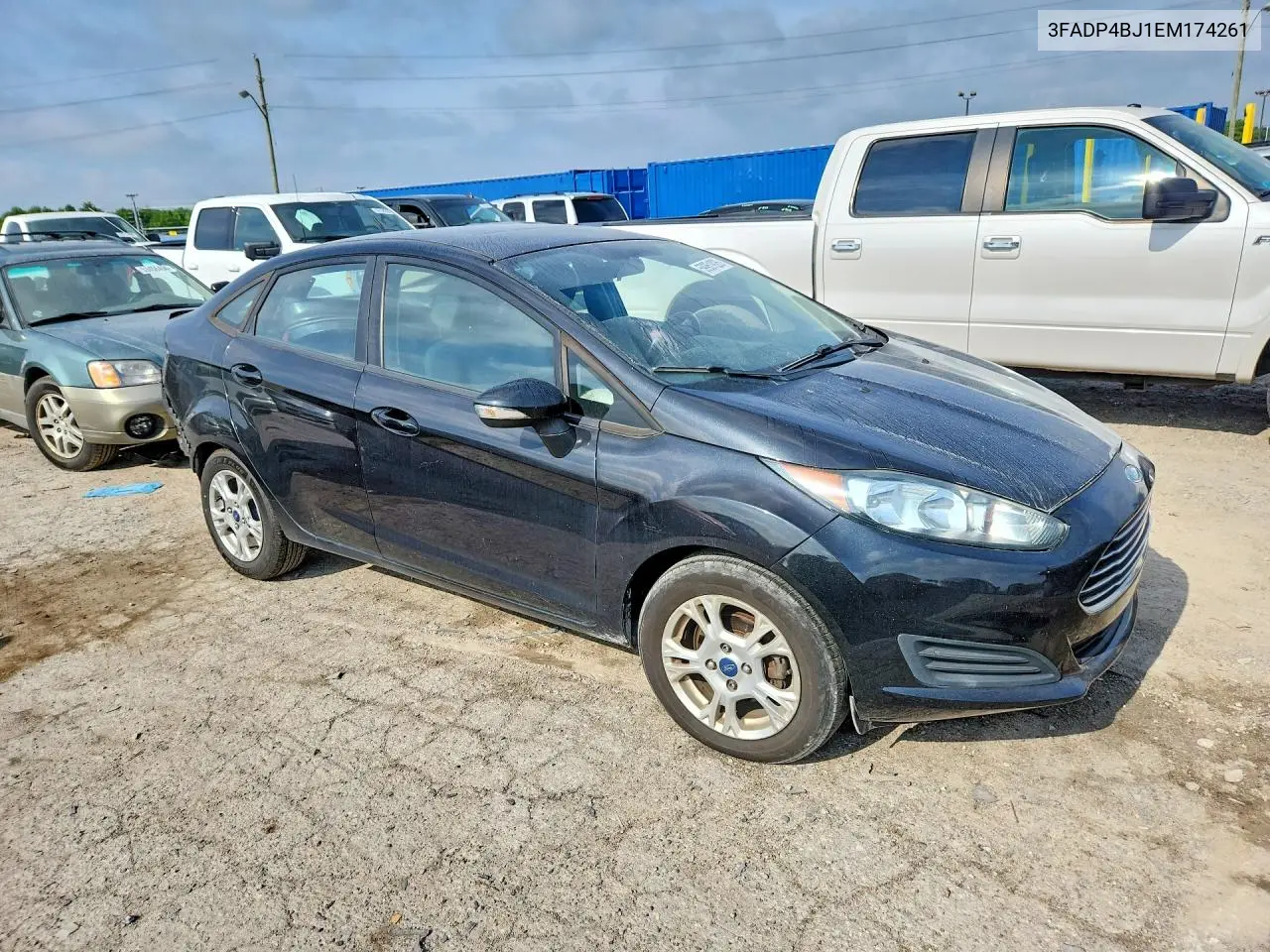 2014 Ford Fiesta Se VIN: 3FADP4BJ1EM174261 Lot: 59951926