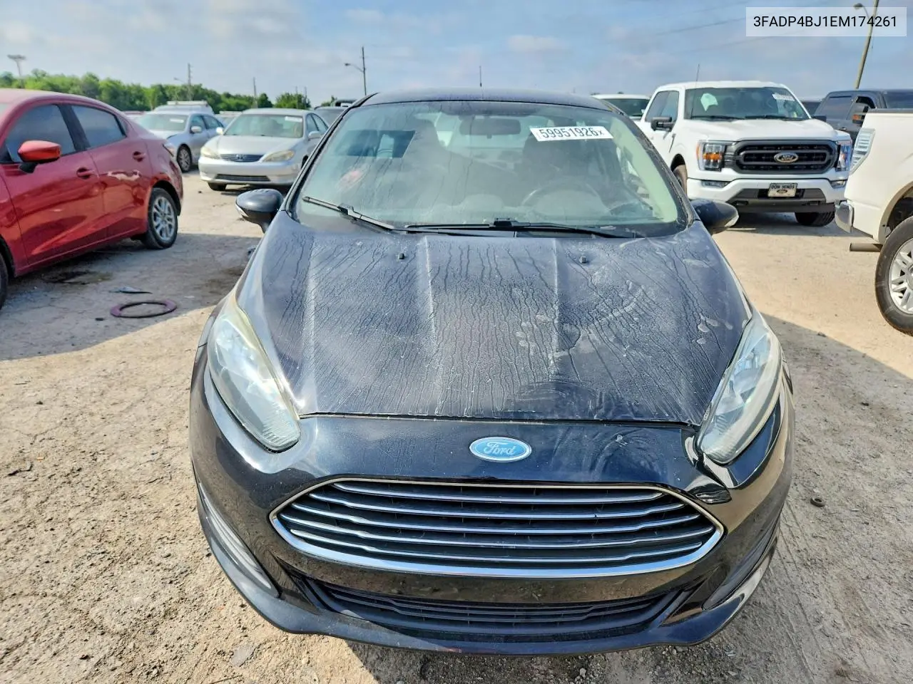 2014 Ford Fiesta Se VIN: 3FADP4BJ1EM174261 Lot: 59951926