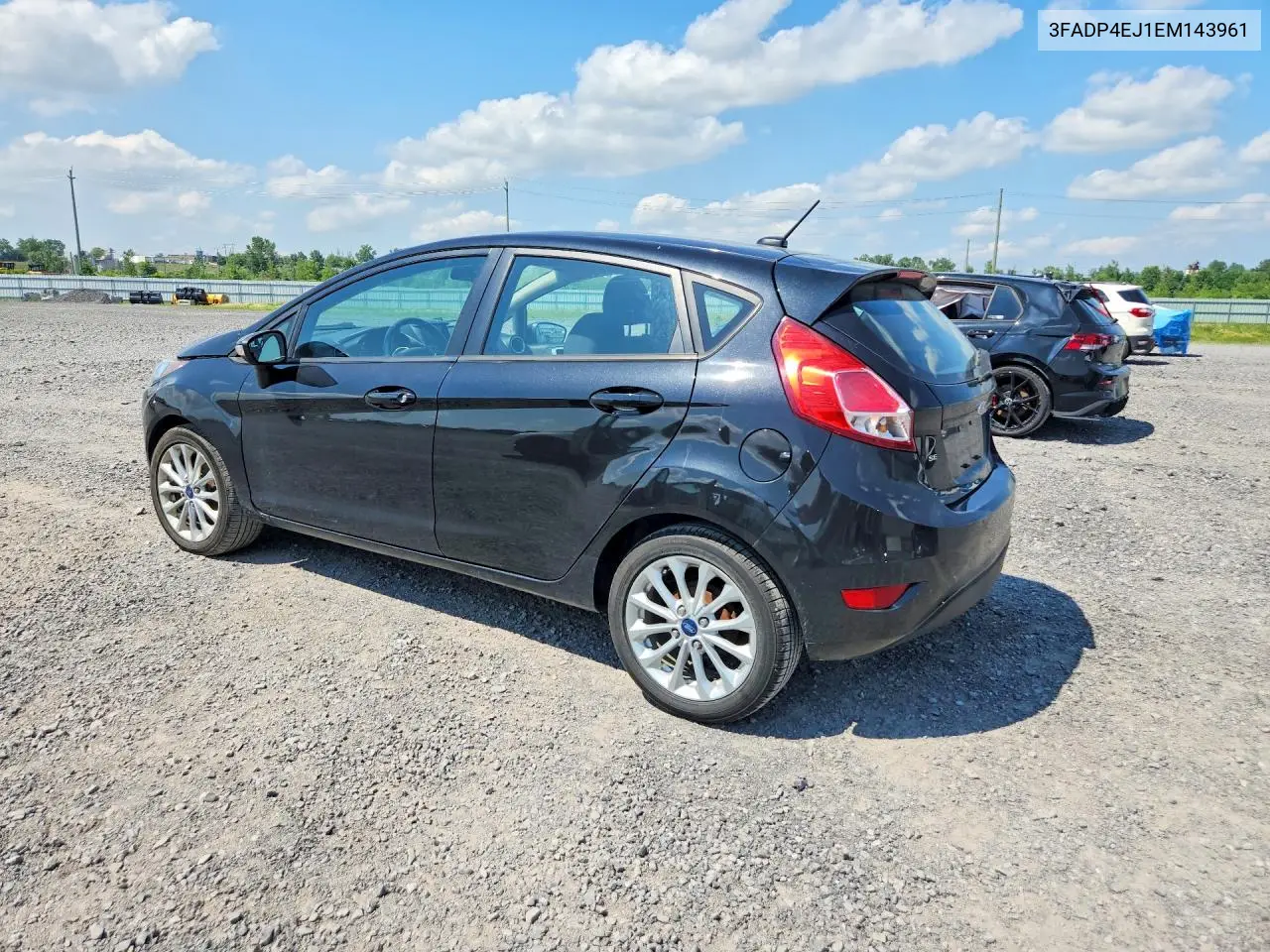 2014 Ford Fiesta Se VIN: 3FADP4EJ1EM143961 Lot: 59997096