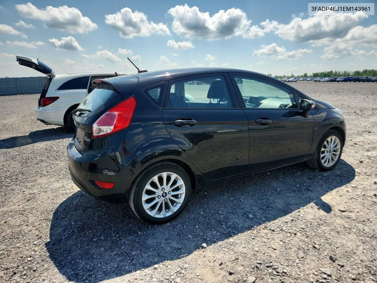 2014 Ford Fiesta Se VIN: 3FADP4EJ1EM143961 Lot: 59997096