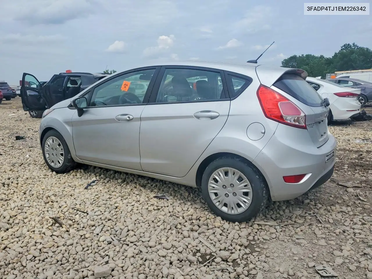 2014 Ford Fiesta S VIN: 3FADP4TJ1EM226342 Lot: 60414386